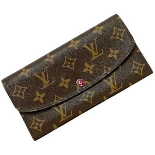 Pre-owned Canvas wallets Louis Vuitton Vintage , Brown , Dames