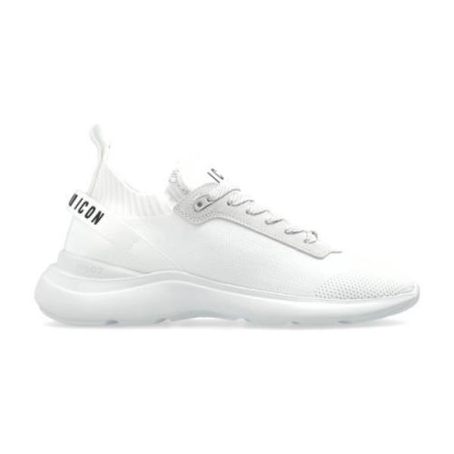 Enkellaagse sneakers Fly Dsquared2 , White , Heren