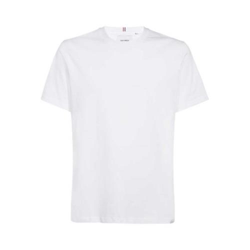 Geribbelde katoenen T-shirt Les Deux , White , Heren