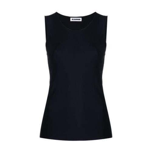 Sleeveless Tops Jil Sander , Black , Dames