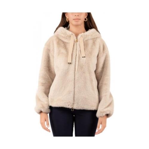 Nep Bontjas voor Vrouwen Herno , Beige , Dames