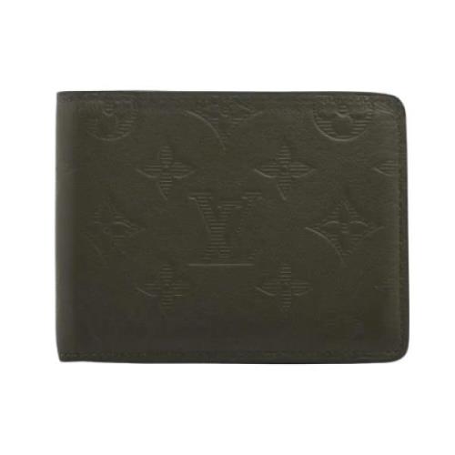 Pre-owned Fabric wallets Louis Vuitton Vintage , Gray , Dames