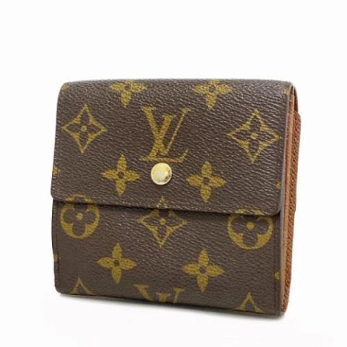 Pre-owned Fabric wallets Louis Vuitton Vintage , Brown , Dames