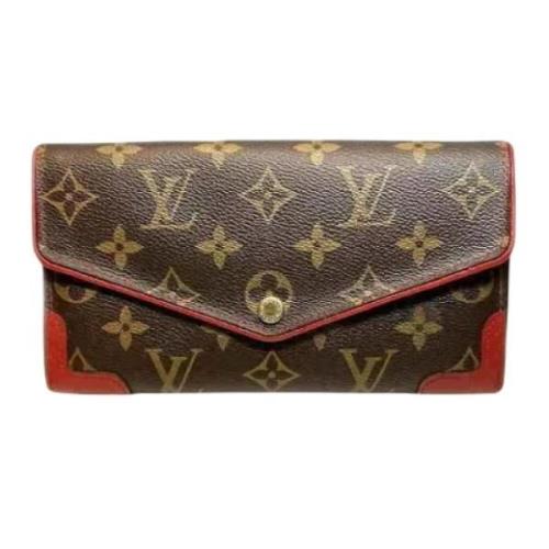 Pre-owned Canvas wallets Louis Vuitton Vintage , Brown , Dames