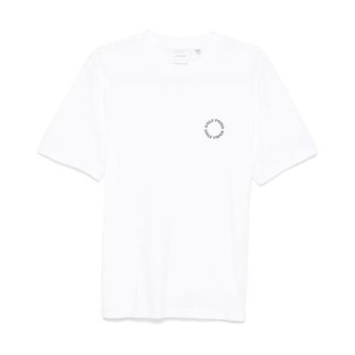 Orbit T-shirt met bedrukt logo Daily Paper , White , Heren