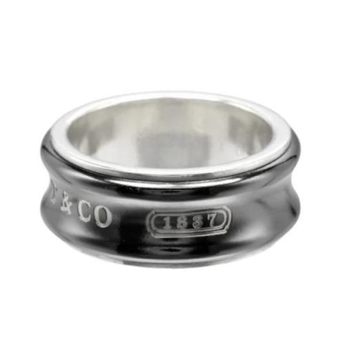 Pre-owned Silver rings Tiffany & Co. Pre-owned , Gray , Dames