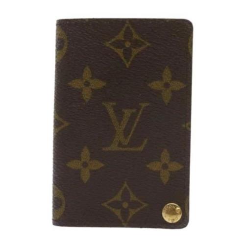 Pre-owned Canvas wallets Louis Vuitton Vintage , Brown , Unisex