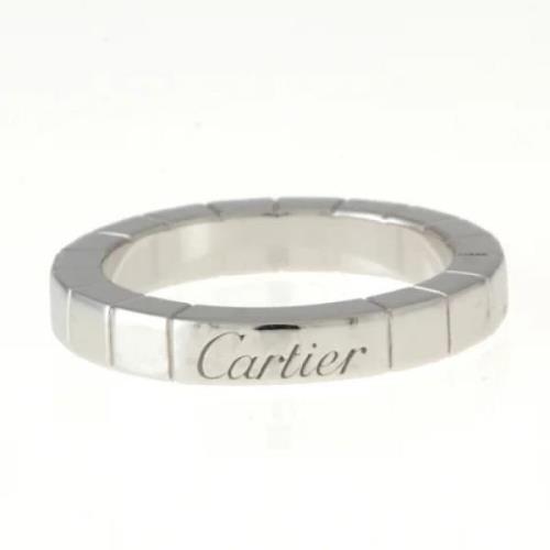 Pre-owned White Gold rings Cartier Vintage , Gray , Dames