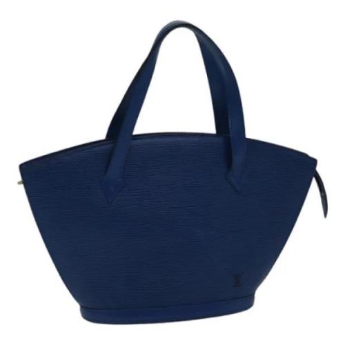 Pre-owned Leather louis-vuitton-bags Louis Vuitton Vintage , Blue , Da...