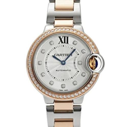 Pre-owned Rose Gold watches Cartier Vintage , Gray , Dames