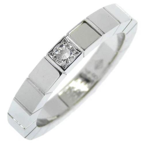 Pre-owned White Gold rings Cartier Vintage , Gray , Dames