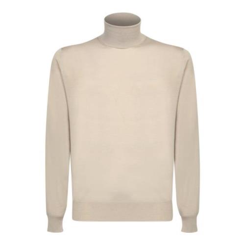 Beige Gebreide Kleding voor Mannen Aw24 Dell'oglio , Beige , Heren