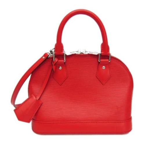 Pre-owned Leather louis-vuitton-bags Louis Vuitton Vintage , Red , Dam...