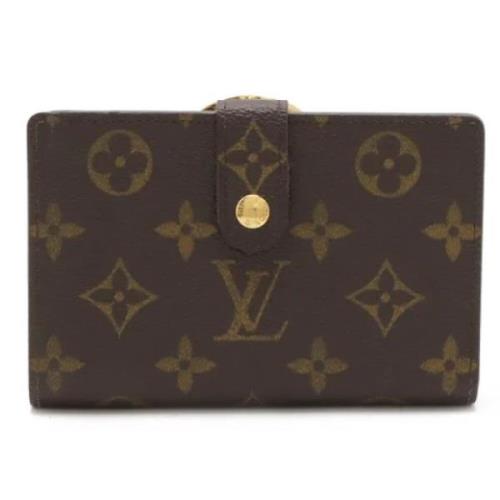 Pre-owned Fabric wallets Louis Vuitton Vintage , Brown , Dames