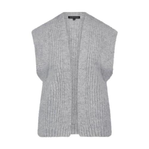 Gebreide Gilet Tramontana , Gray , Dames