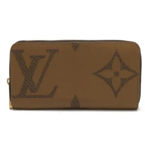 Pre-owned Fabric wallets Louis Vuitton Vintage , Brown , Dames