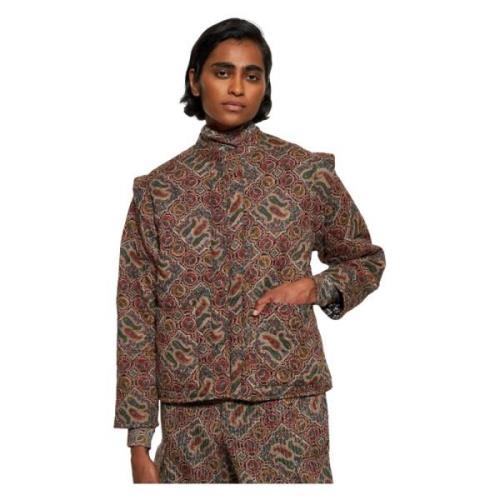 Zina print gewatteerde jas Antik Batik , Multicolor , Dames