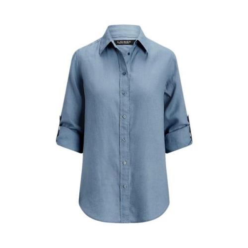 Overhemd Ralph Lauren , Blue , Dames