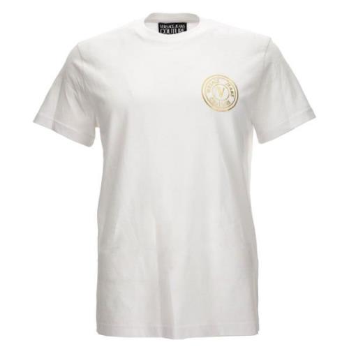 T-shirts en Polos Versace Jeans Couture , White , Heren