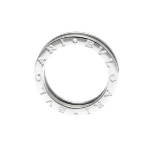 Pre-owned Silver rings Bvlgari Vintage , Gray , Dames