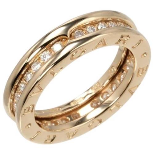 Pre-owned Yellow Gold rings Bvlgari Vintage , Yellow , Dames