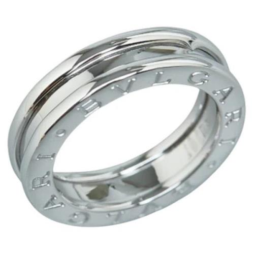 Pre-owned Silver rings Bvlgari Vintage , Gray , Dames