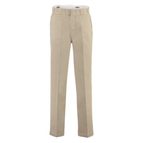 Rechte broek met zakken Dickies , Beige , Dames