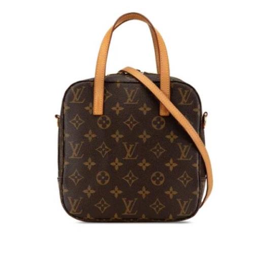 Pre-owned Canvas louis-vuitton-bags Louis Vuitton Vintage , Brown , Da...