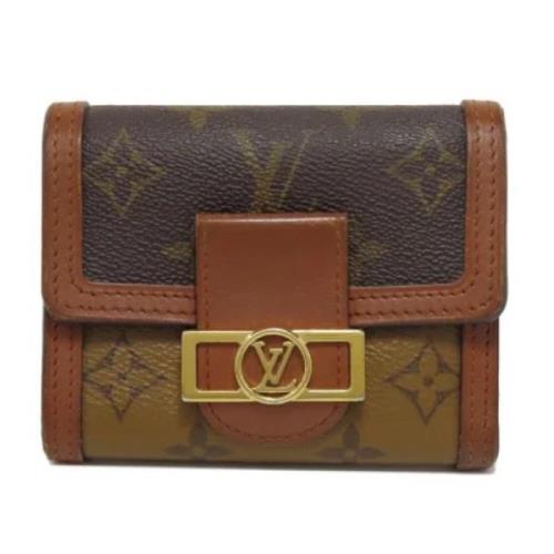 Pre-owned Fabric wallets Louis Vuitton Vintage , Brown , Dames