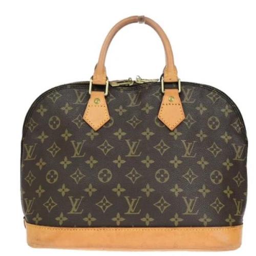 Pre-owned Canvas louis-vuitton-bags Louis Vuitton Vintage , Brown , Da...