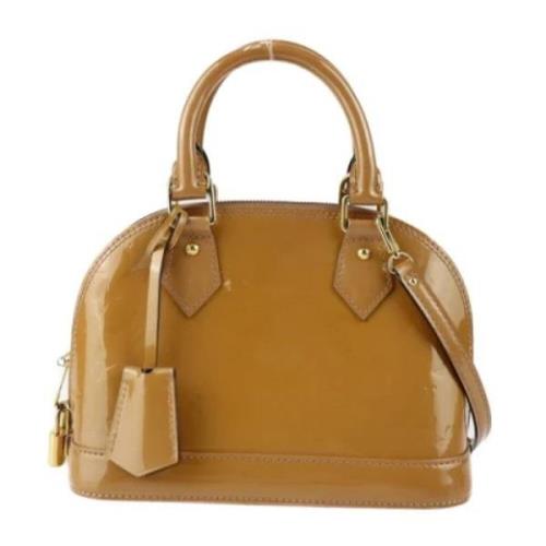 Pre-owned Leather louis-vuitton-bags Louis Vuitton Vintage , Beige , D...