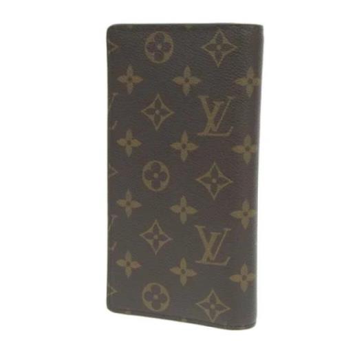 Pre-owned Canvas wallets Louis Vuitton Vintage , Brown , Dames