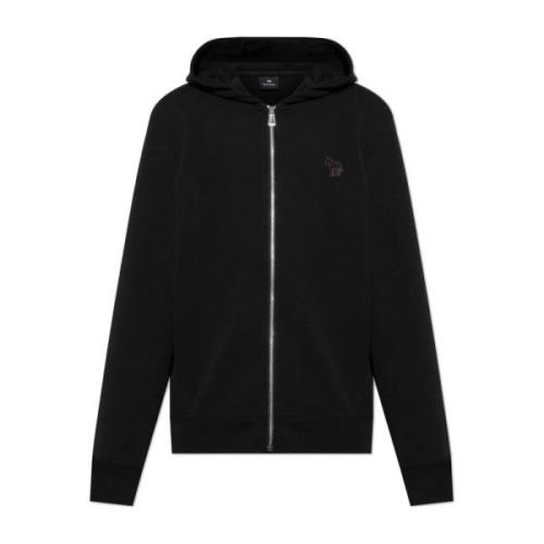 Hoodie PS By Paul Smith , Black , Heren