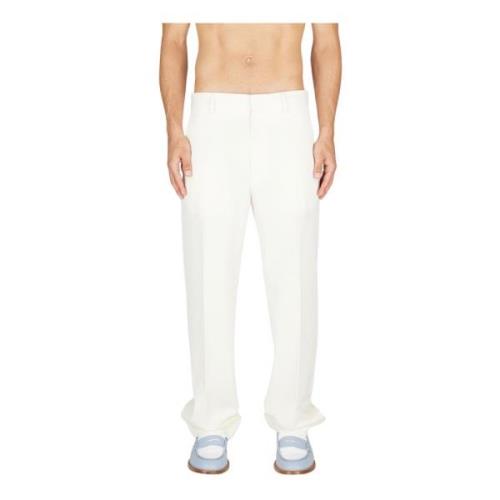 Stijlvolle Broeken voor Mannen Dsquared2 , White , Heren