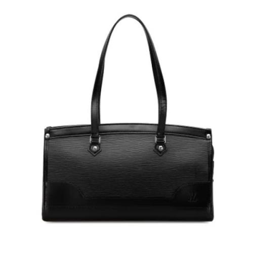 Pre-owned Leather louis-vuitton-bags Louis Vuitton Vintage , Black , D...