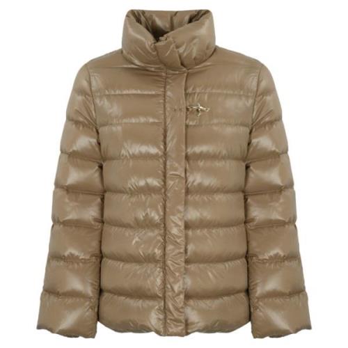 Gewatteerde Pufferjas Beige Fay , Beige , Dames