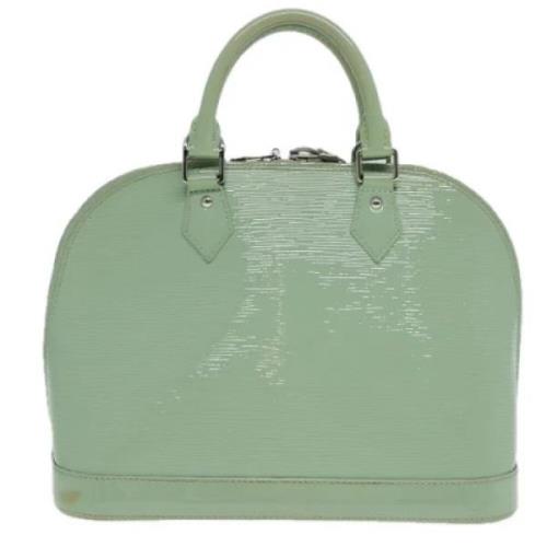 Pre-owned Leather louis-vuitton-bags Louis Vuitton Vintage , Green , D...