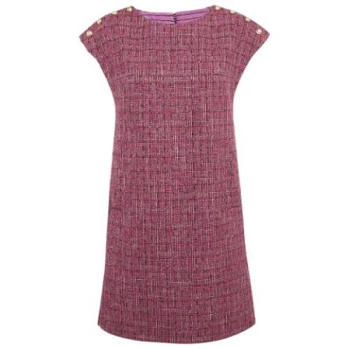 Pre-owned Fabric dresses Chanel Vintage , Pink , Dames