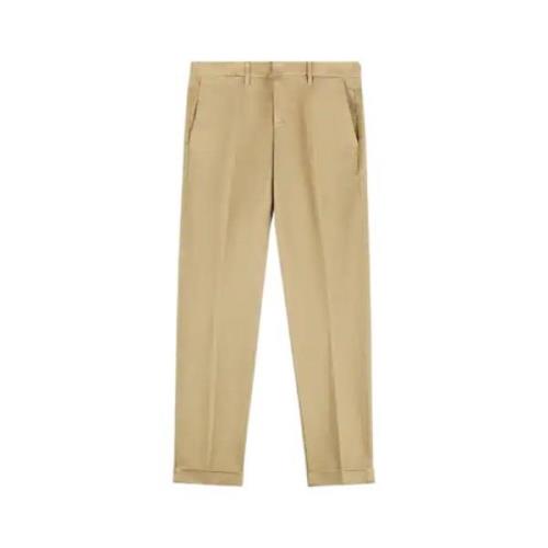 Beige Broek Fay , Beige , Heren