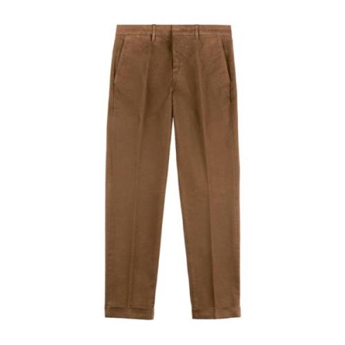 Bruine Casual Broek Fay , Brown , Heren