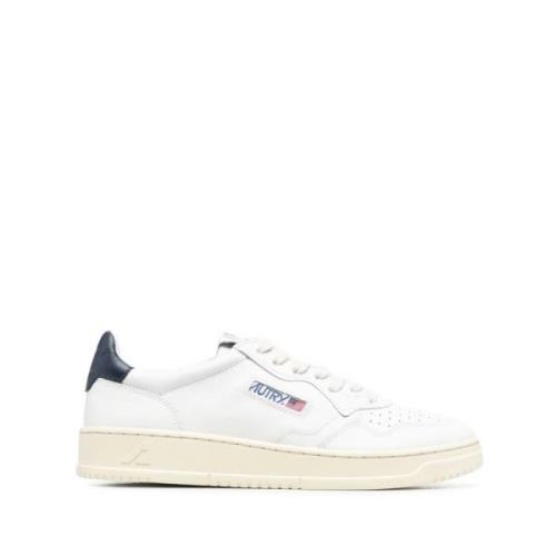 Witte platte schoenen Autry , White , Heren