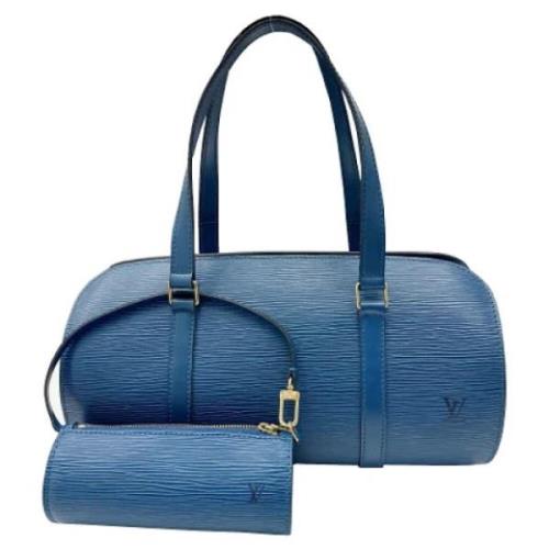 Pre-owned Leather louis-vuitton-bags Louis Vuitton Vintage , Blue , Da...