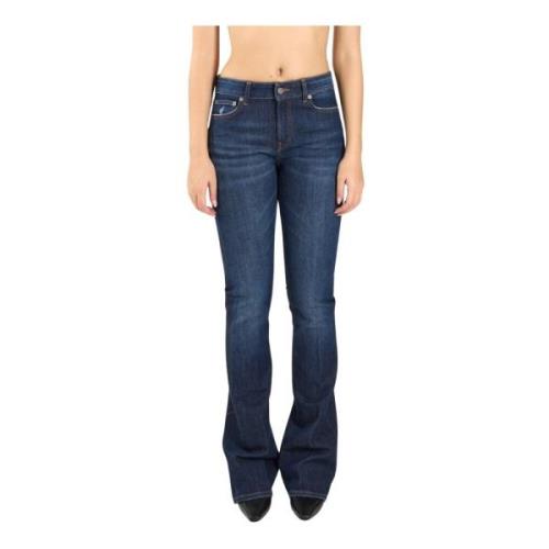 Nieuwe Lola Flare Jeans Dondup , Blue , Dames