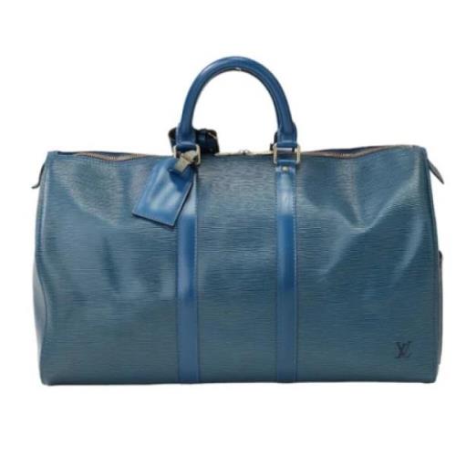 Pre-owned Leather louis-vuitton-bags Louis Vuitton Vintage , Blue , Da...