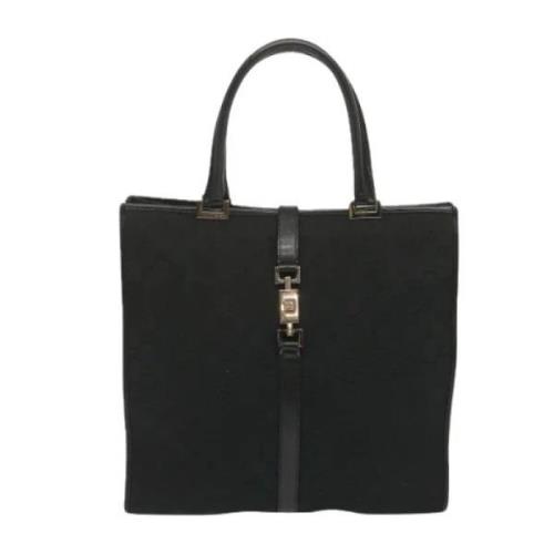 Pre-owned Canvas gucci-bags Gucci Vintage , Black , Dames