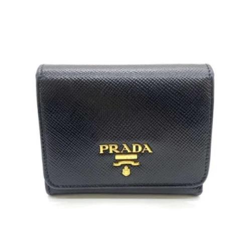 Pre-owned Fabric wallets Prada Vintage , Black , Dames