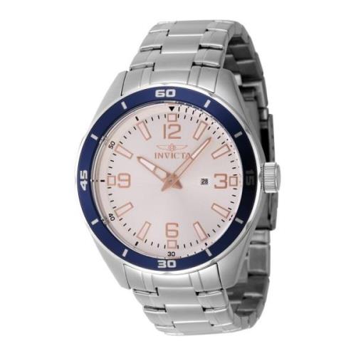 Pro Diver Quartz Horloge - Witte Wijzerplaat Invicta Watches , Gray , ...