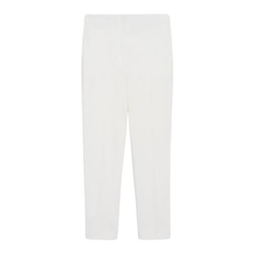 Witte Broek Stretch Jersey Broek Iblues , White , Dames