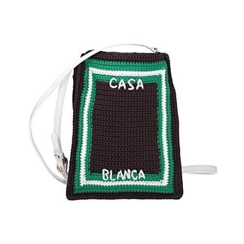 Stijlvolle Leren Tas Casablanca , Black , Dames