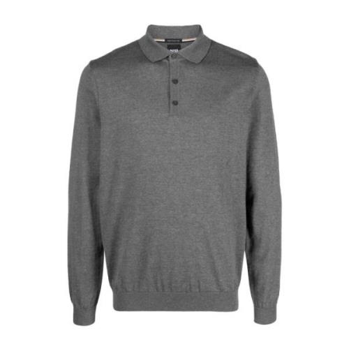 Stijlvolle Polos van Lancione Hugo Boss , Gray , Heren